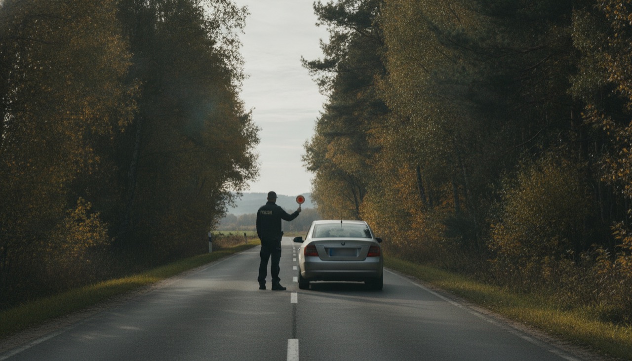 Kilka mandatów, brak uprawnień i OC oraz założone tablice od innego pojazdu. 33-latek zatrzymany przez policjantów